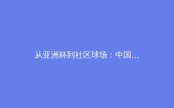 从亚洲杯到社区球场：中国体育发展的多维图景与未来挑战 - 3